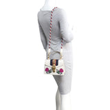 Gucci Sylvie Embroidered Top Handle Mini Bag Mannequin