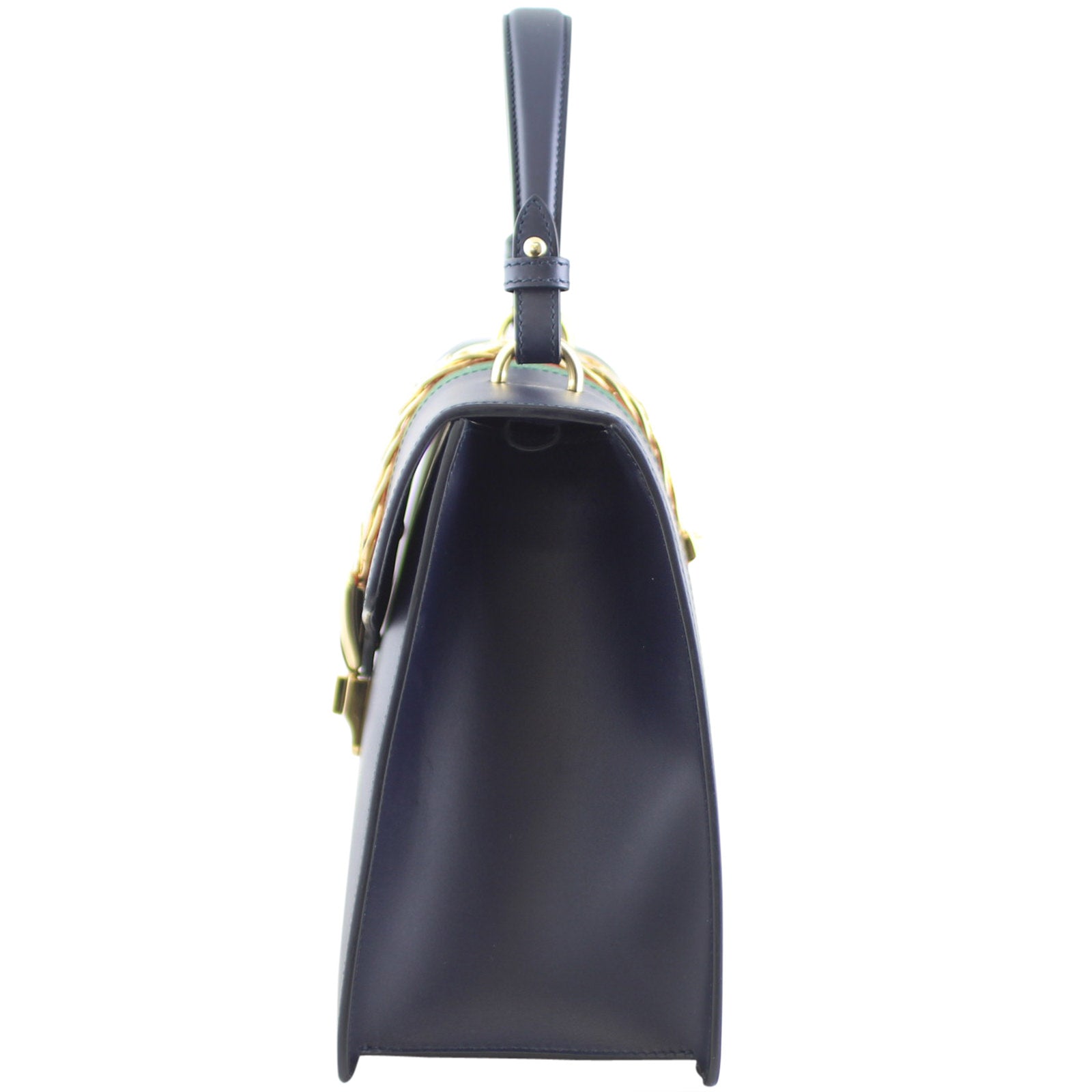 Gucci Sylvie Top Handle Medium Bag Left