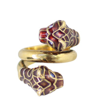 Gucci Tiger Head Ring Front