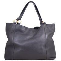 Gucci Twill Plait G Leather Hobo Back