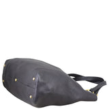 Gucci Twill Plait G Leather Hobo Corner