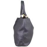 Gucci Twill Plait G Leather Hobo Side