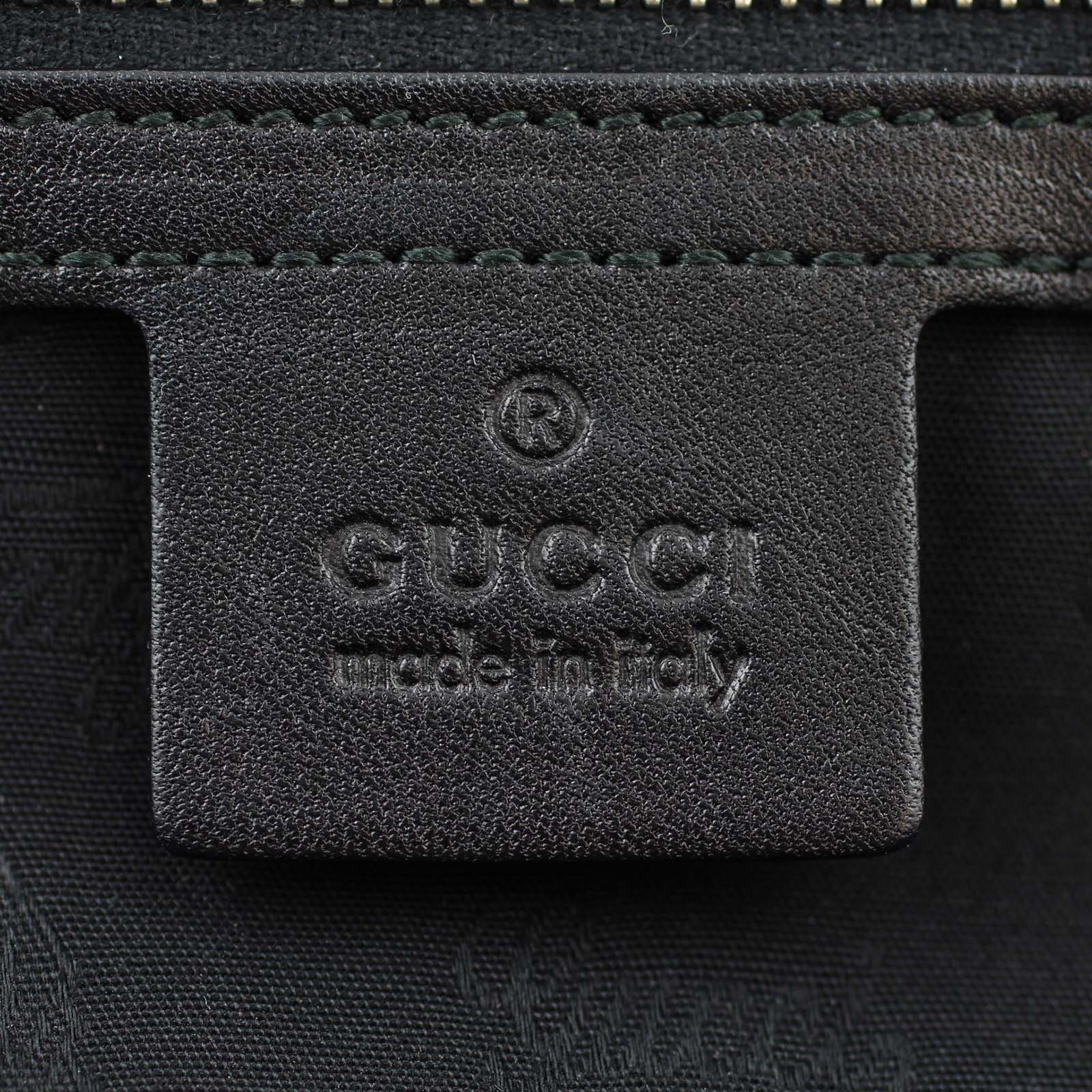 Gucci Guccissima GG Twins Hobo Made in Italy