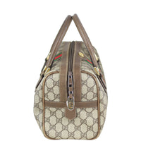 Gucci Vintage Web Bowling Bag Left