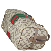 Gucci Vintage Web Bowling Bag Corner