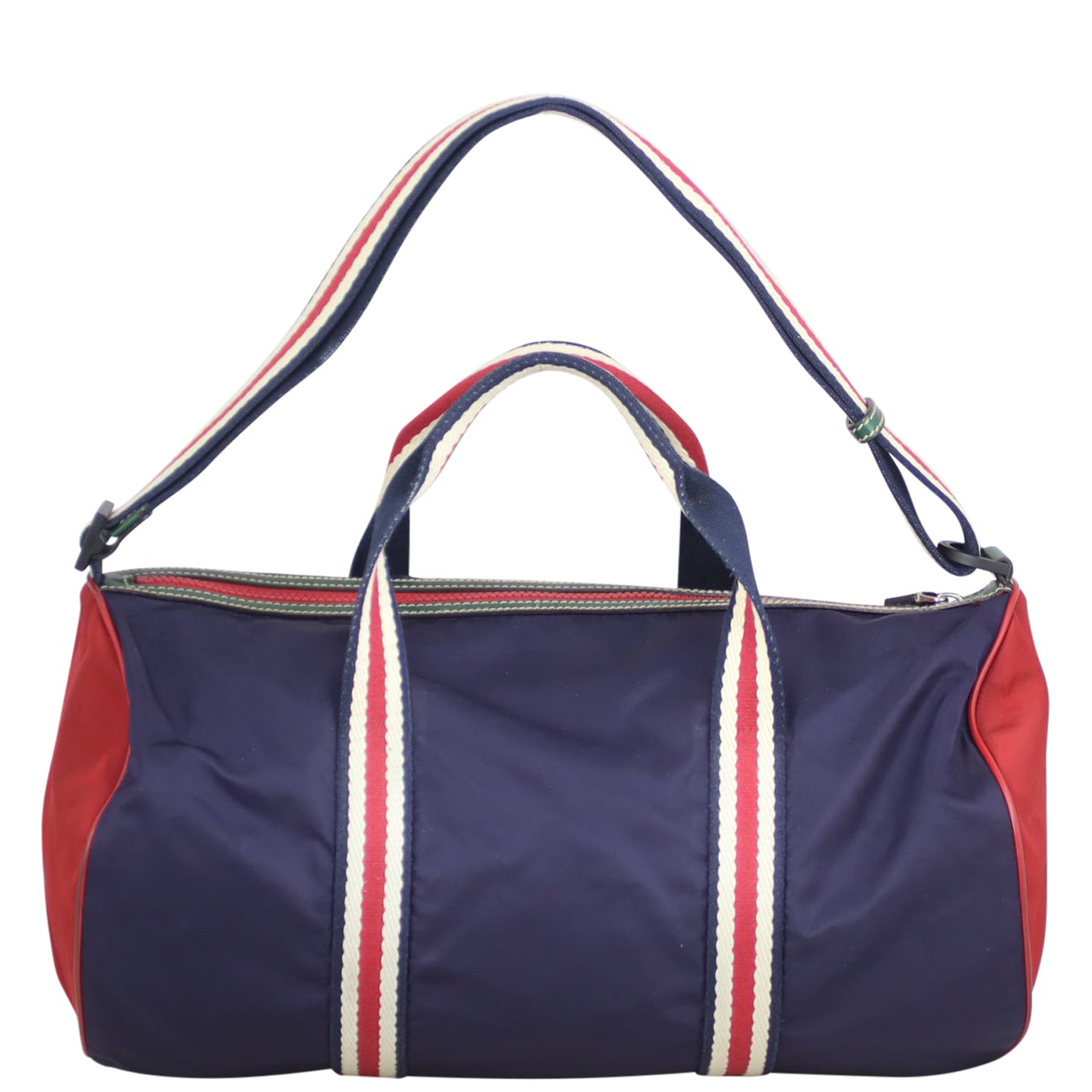 Gucci Web Duffle Bag Back