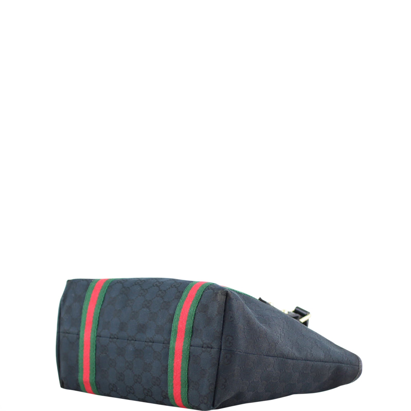 Gucci GG Web Sherry Line Shoulder Tote Corner