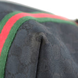 Gucci GG Web Sherry Line Shoulder Tote Edge
