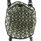 Gucci GG Web Sherry Line Shoulder Tote Interior