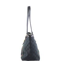 Gucci GG Web Sherry Line Shoulder Tote Left