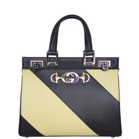 Gucci Zumi Diagonal Stripe Small Tote Front
