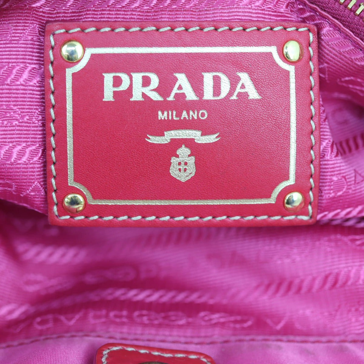 Prada Tessuto Jacquard Tote