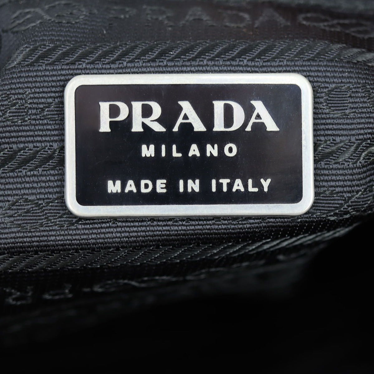 Prada Tessuto City Tote Small Stamp
