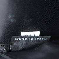 Prada Saffiano Lux Sound Crystal Studded Crossbody Stamp