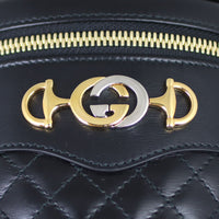 Gucci Trapuntata Quilted Belt Bag Small (black) Hardware