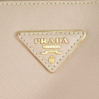 Prada Saffiano Lux Galleria Double Zip Tote Medium Hardware