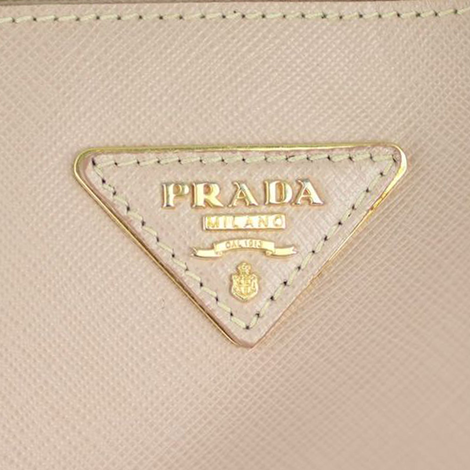Prada Saffiano Lux Galleria Double Zip Tote Medium Hardware