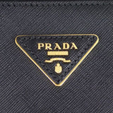 Prada Saffiano Lux Galleria Double Zip Tote Small Hardware