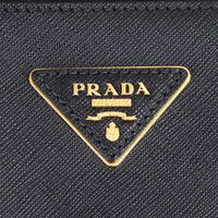 Prada Saffiano Lux Galleria Double Zip Tote Small Hardware
