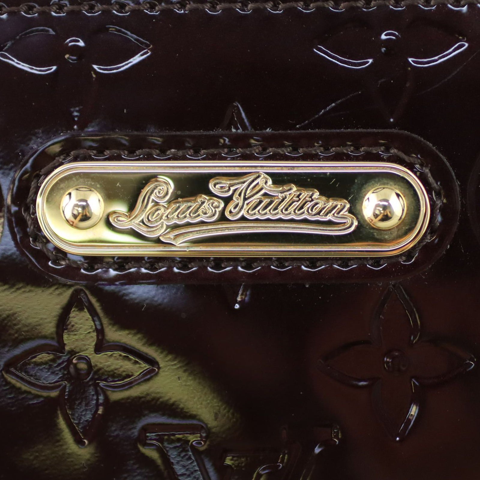 Louis Vuitton Wilshire PM Monogram Vernis Hardware