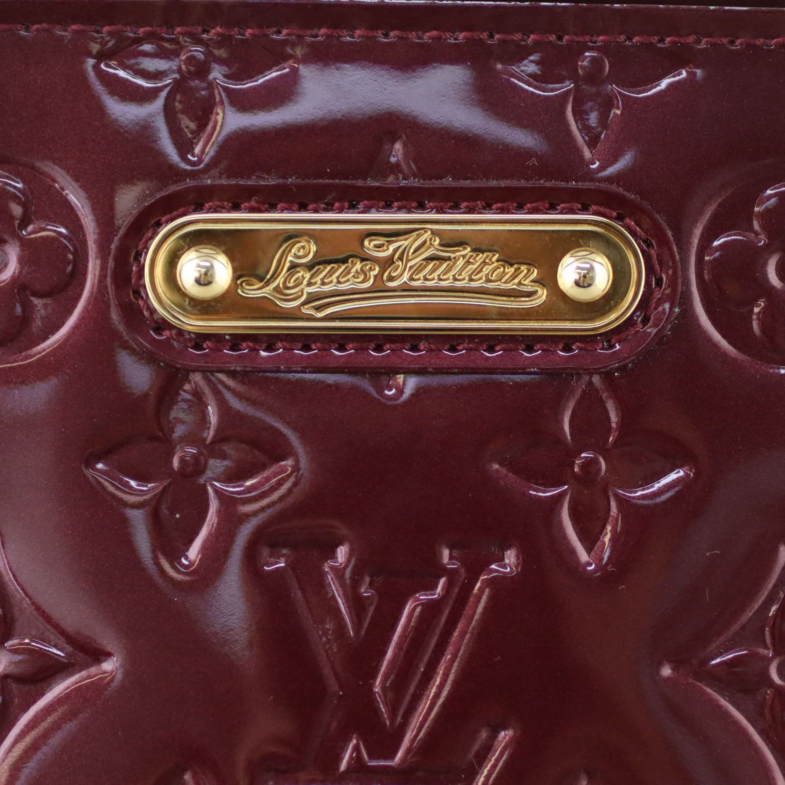 Louis Vuitton Wilshire GM Monogram Vernis Hardware
