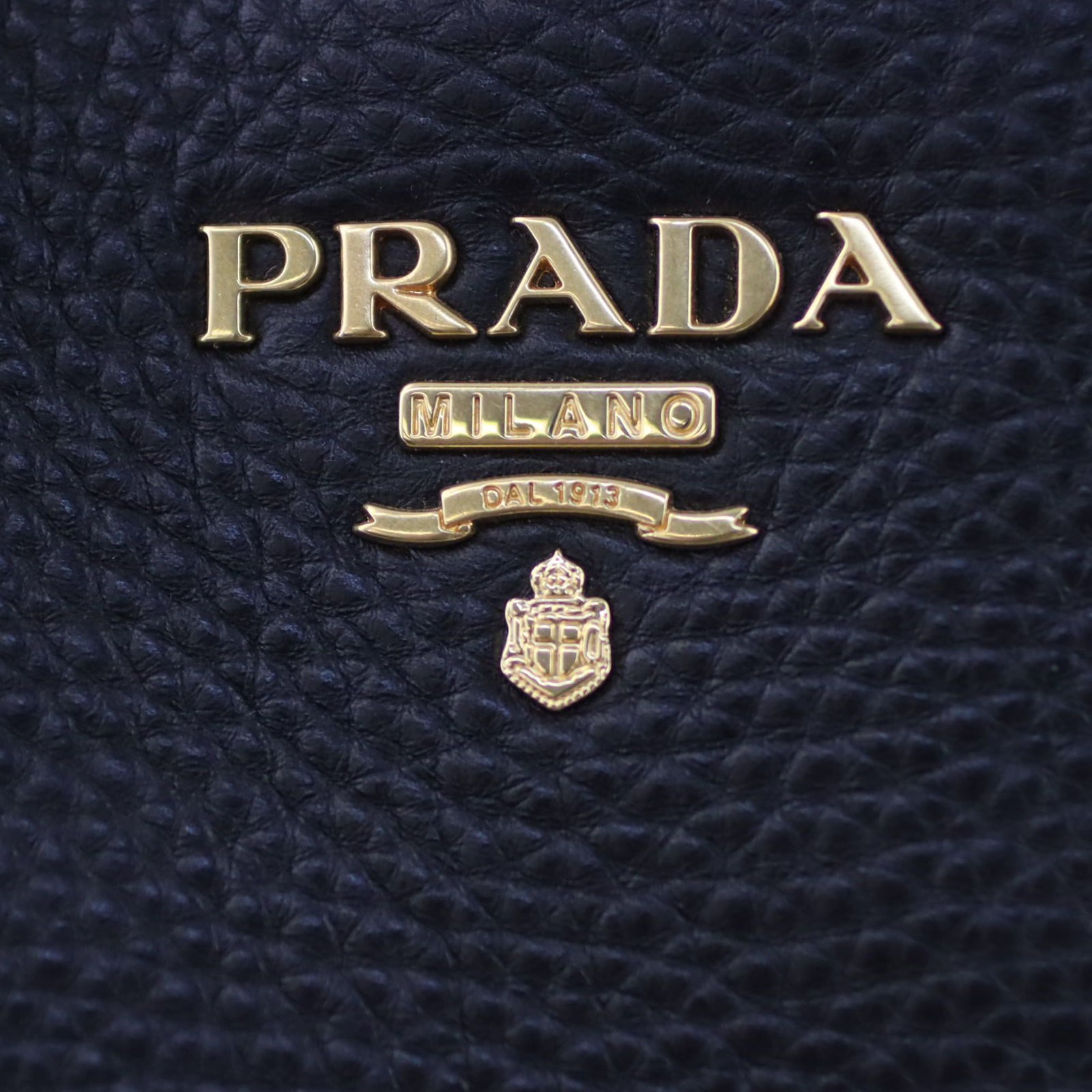 Prada Vitello Daino Tote Hardware