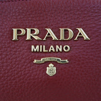 Prada Vitello Daino Two-Way Mini Tote Hardware