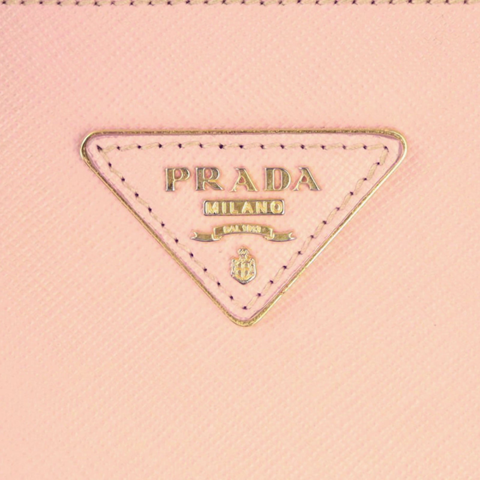 Prada Saffiano Lux Galleria Double Zip Tote Small Hardware