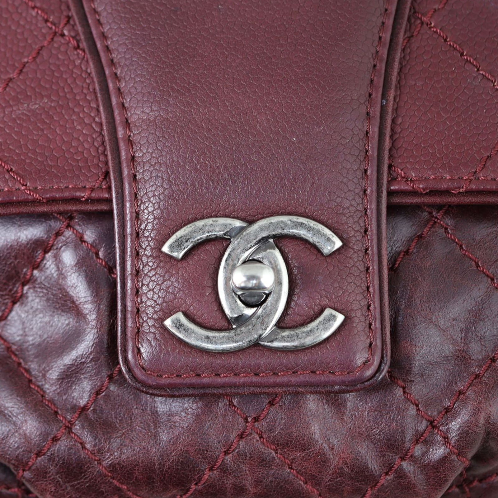 Chanel Bubble Graphic Messenger Medium Hardware