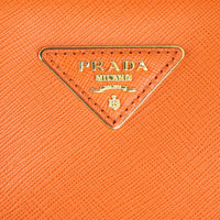 Prada Saffiano Lux Galleria Double Zip Tote Medium Hardware