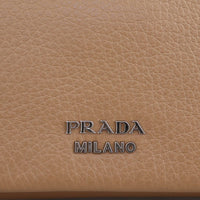 Prada Cervo Fold Over Clutch Hardware