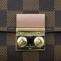 Louis Vuitton Croisette Wallet on Chain Damier Ebene Hardware