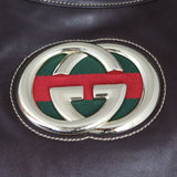 Gucci Leather Britt Medium Hobo Hardware