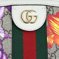 Gucci Flora GG Supreme Ophidia Small Shoulder Bag Hardware