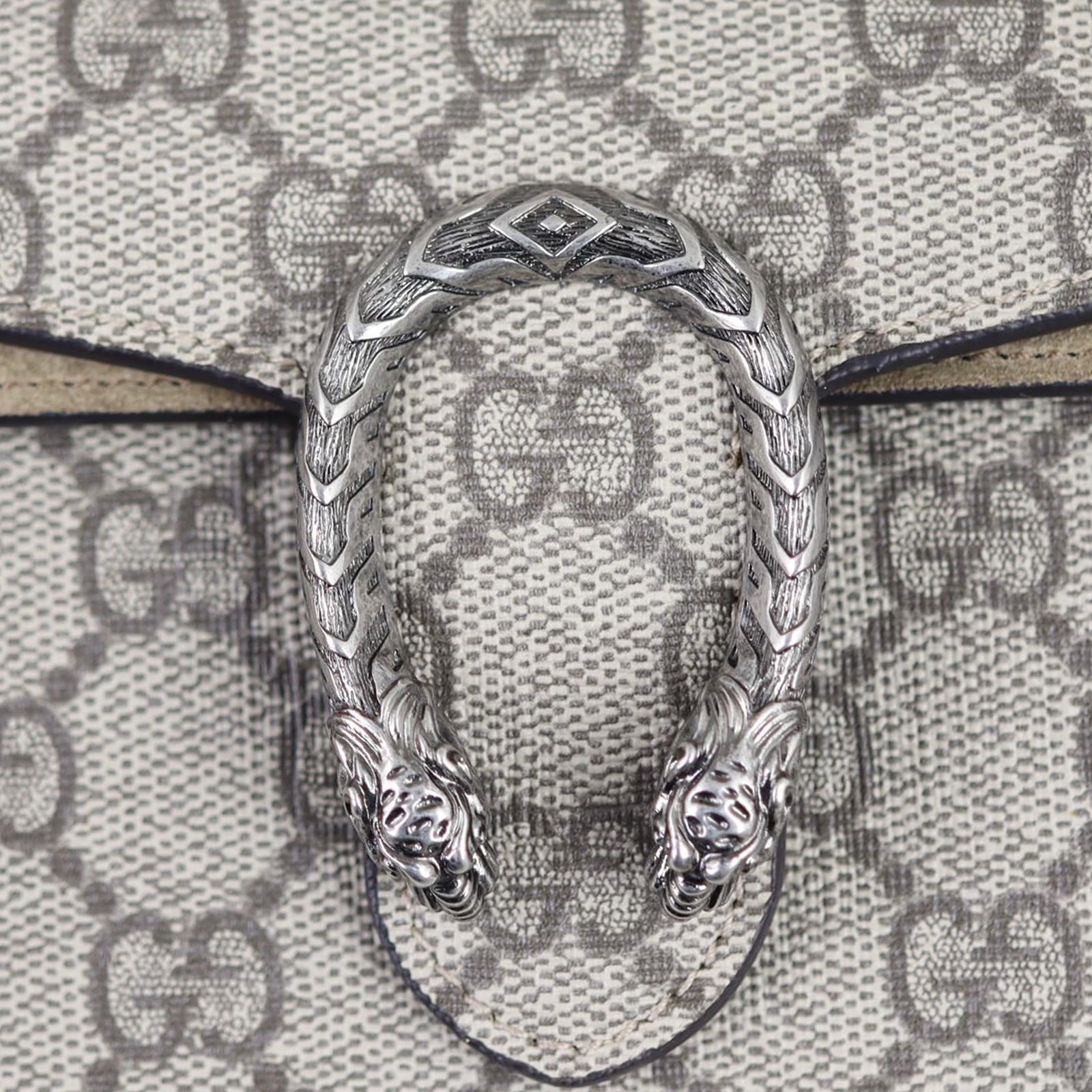 Gucci Dionysus GG Supreme Super Mini Bag Hardware
