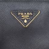 Prada Saffiano Lux Galleria Double Zip Tote Medium Hardware