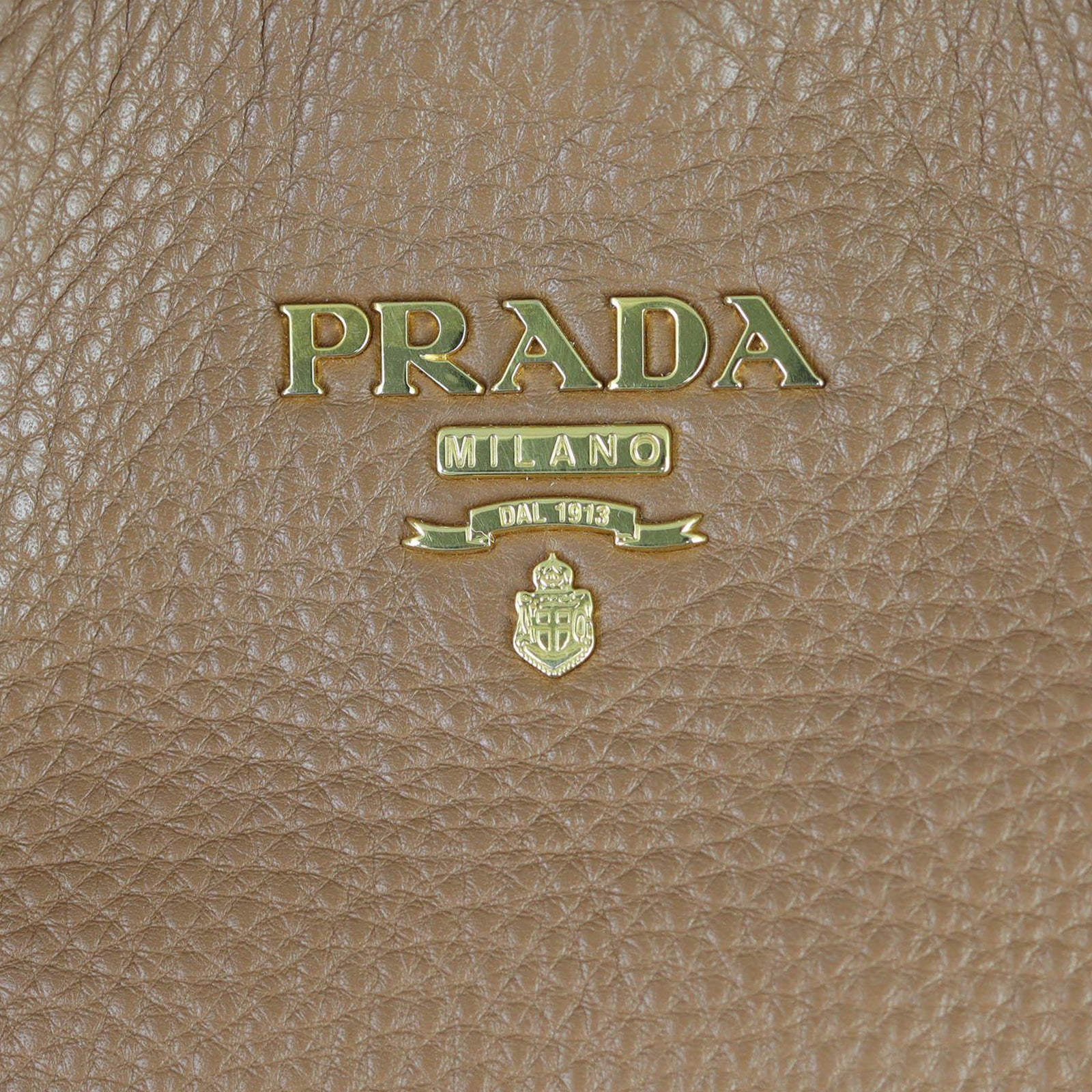 Prada Vitello Daino Hobo Hardware