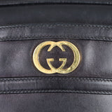 Gucci GG Vintage Leather Shoulder Bag Hardware