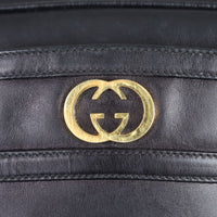 Gucci GG Vintage Leather Shoulder Bag Hardware