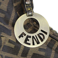 Fendi Zucca Chef Mini Hobo Hardware
