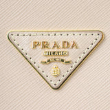 Prada Saffiano Lux Galleria Double Zip Tote Small Hardware