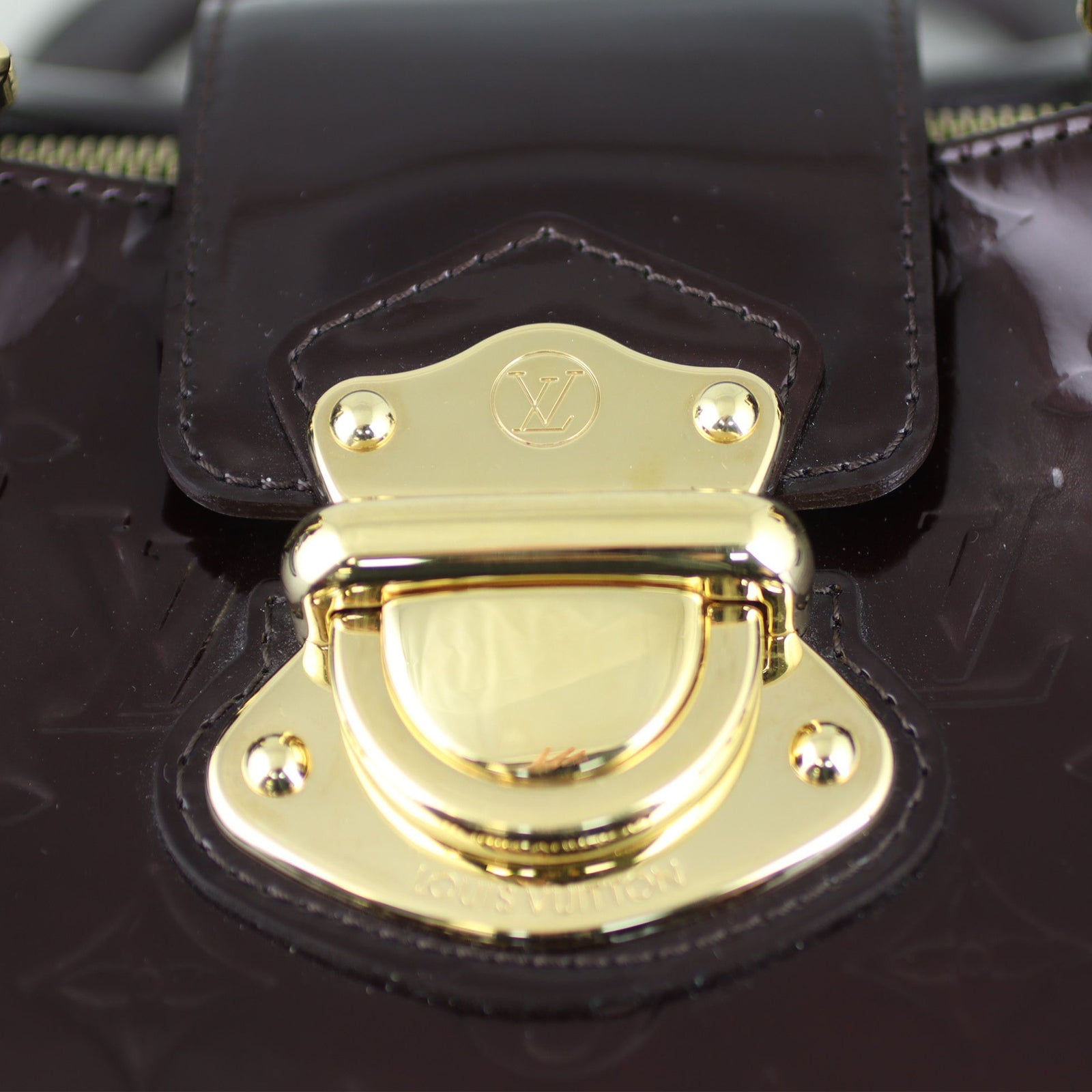 Louis Vuitton Melrose Avenue Monogram Vernis Hardware