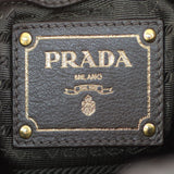 Prada Top Handle Gathered Tote Hardware