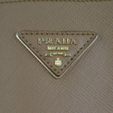 Prada Saffiano Cuir Double Bag Medium Hardware