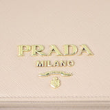 Prada Saffiano Lux Chain Wallet Hardware