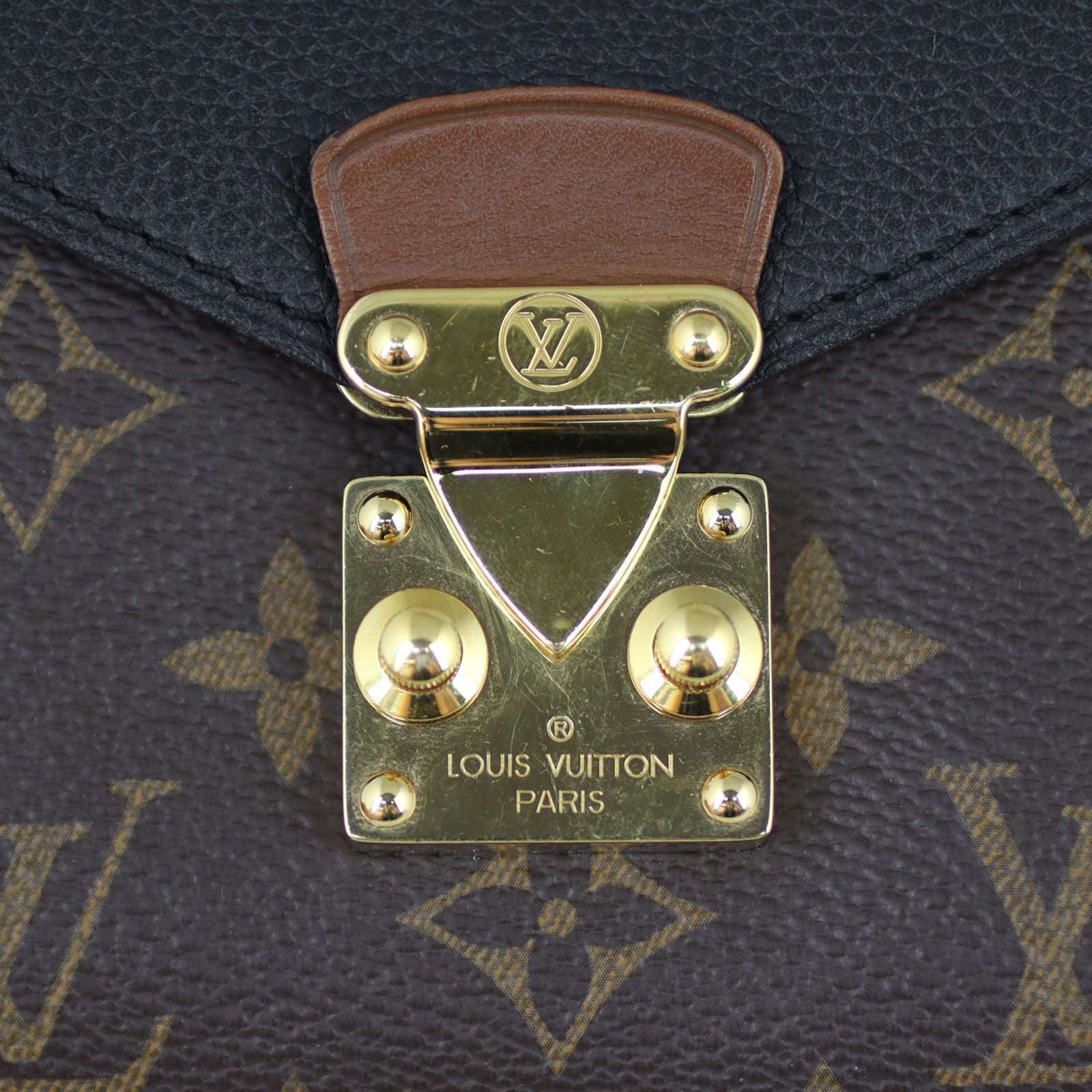Louis Vuitton Pallas Chain Bag Monogram Hardware