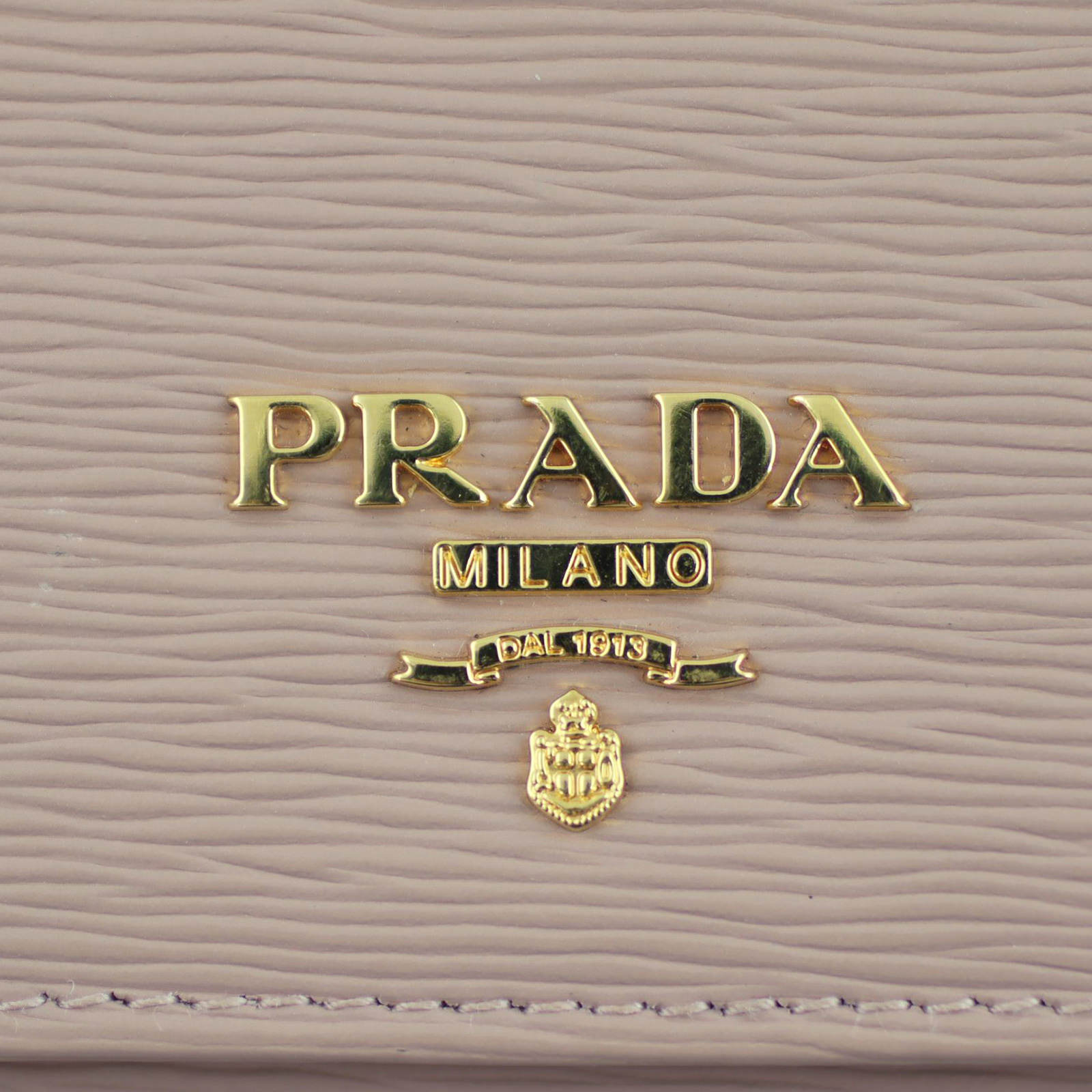Prada Vitello Move Wallet on Strap Hardware