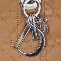 Dior Cannage Top Handle Soft Tote Hardware