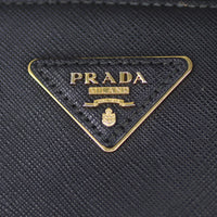 Prada Saffiano Lux Galleria Double Zip Tote Medium Hardware