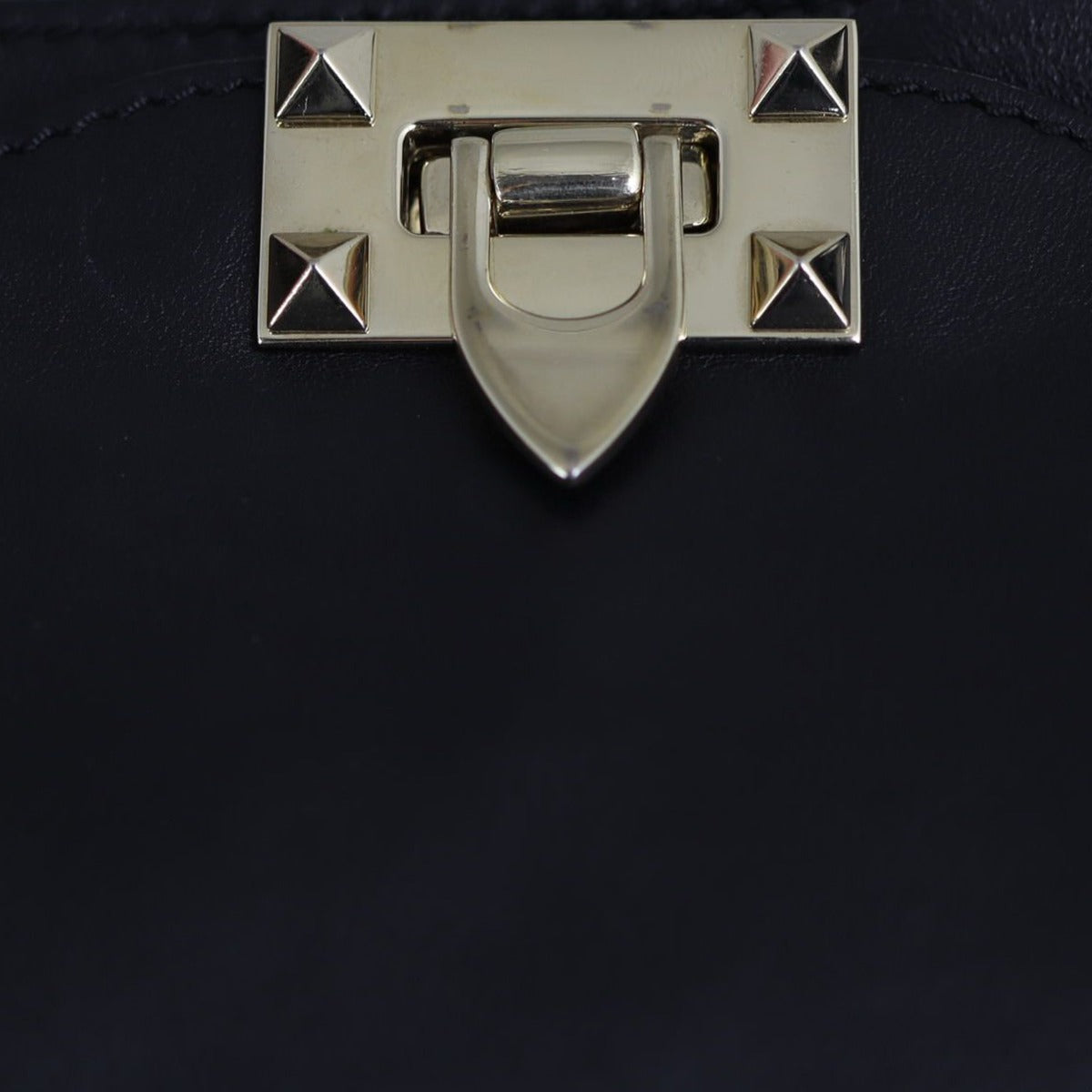 Valentino Rockstud Small Tote Hardware
